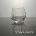 wholesale Polygonal crystal glass whiskey glasses